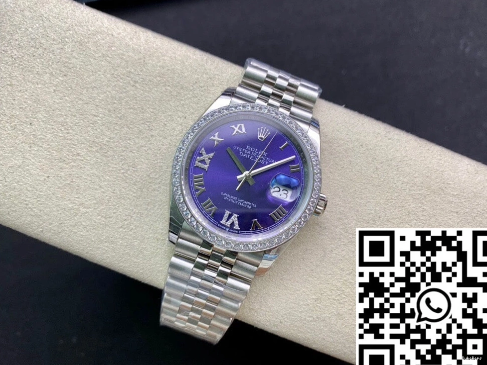 EW Datejust Factory Rolex M126284RBR-0013 Bezel Diamond-set 1017